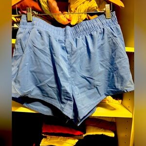 Blue gym shorts. Size medium